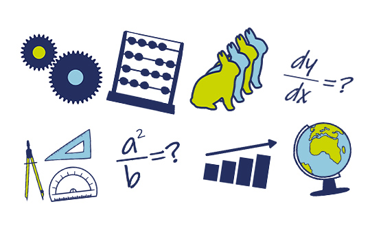 various math's icons