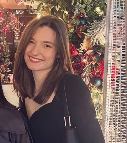 Female student smiling