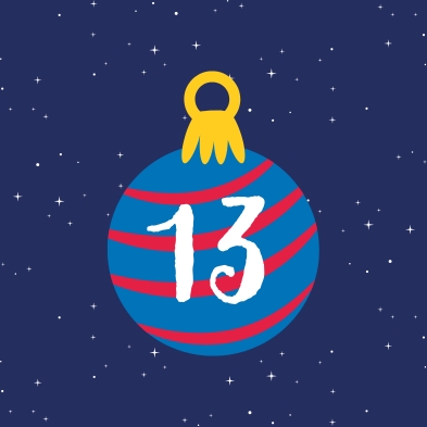 Addurn Nadolig rhif 13