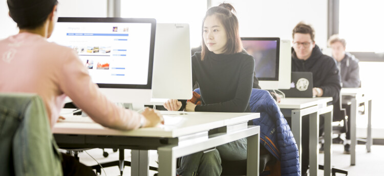 Student at desk