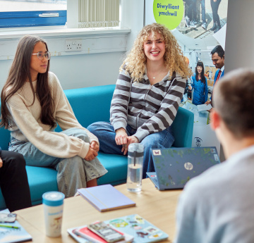 Students chatting