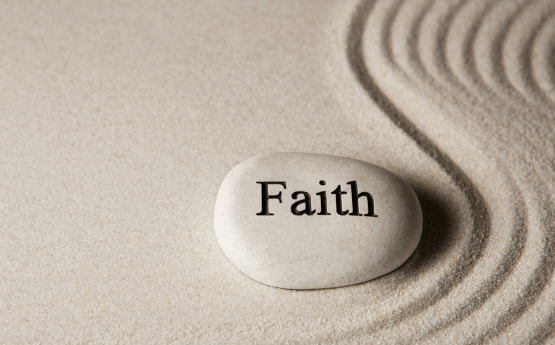 faith on stone