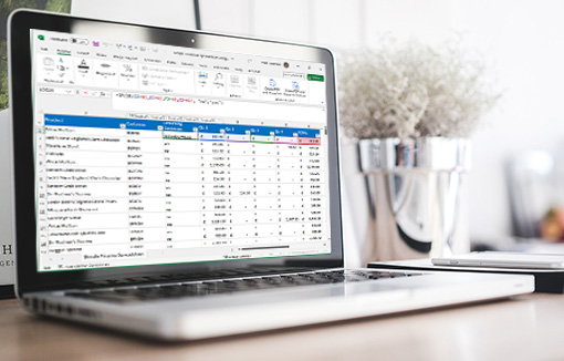 fformiwla taenlen yn gweithio yn Excel