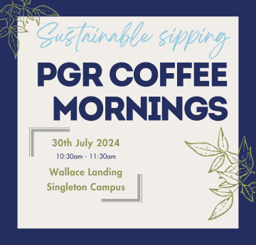 PGR coffee morning graphic